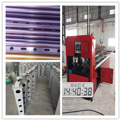 公主嶺市鋁合金管材全自動伺服送料門柱開孔機 精準高效，引領門窗加工新變革